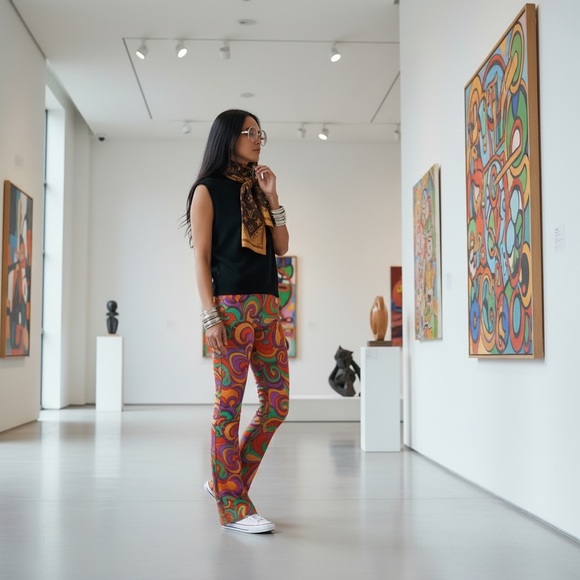 Vintage St. John Knit Shell Vest Black Back Zip 90s Old Money Minimalist L - Picture 4 of 9